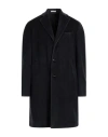 Boglioli Man Coat Charcoal Size 44 Cashmere In Blue
