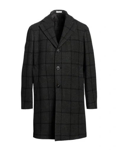 Boglioli Man Coat Dark Green Size 42 Virgin Wool, Cashmere