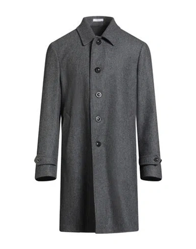 Boglioli Man Coat Grey Size 38 Wool In Gray