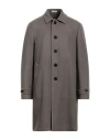Boglioli Man Coat Khaki Size 42 Virgin Wool, Polyester In Beige