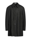 Boglioli Man Coat Lead Size 50 Virgin Wool In Grey