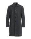 Boglioli Man Coat Midnight Blue Size 42 Virgin Wool, Polyester