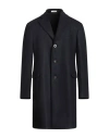 Boglioli Man Coat Midnight Blue Size 46 Cashmere In Blue