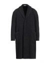 Boglioli Man Coat Navy Size 38 Virgin Wool, Cashmere