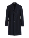Boglioli Man Coat Midnight Blue Size 46 Cashmere In Navy Blue