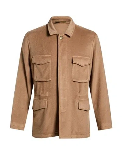 Boglioli Man Jacket Antique Rose Size 36 Cashmere In Brown