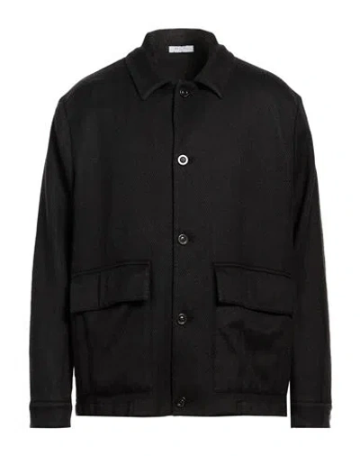 Boglioli Man Jacket Black Size 36 Cashmere, Wool