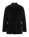 Boglioli Man Jacket Black Size 38 Cotton In Black