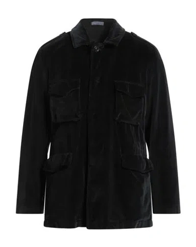 Boglioli Man Jacket Black Size 38 Cotton