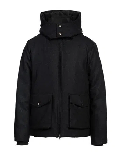 Boglioli Man Jacket Black Size Xl Virgin Wool