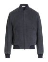 Boglioli Man Jacket Blue Size 38 Cashmere In Black