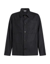 Boglioli Man Jacket Charcoal Size 40 Virgin Wool, Polyester, Elastane In Gray