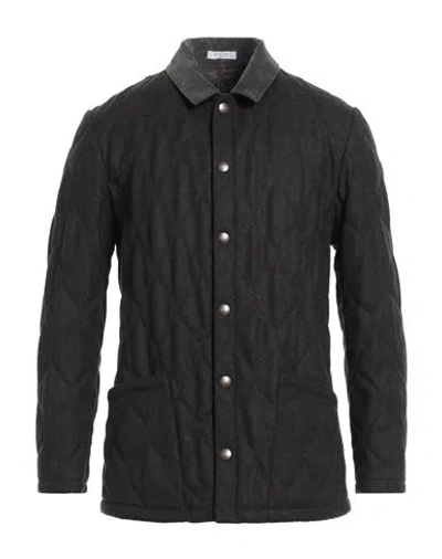 Boglioli Man Jacket Dark Brown Size 42 Virgin Wool