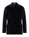 Boglioli Man Jacket Midnight Blue Size 44 Cotton