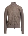 Boglioli Man Jacket Taupe Size Xxl Virgin Wool In Brown