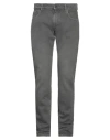 Boglioli Man Denim Pants Lead Size 34 Cotton In Grey