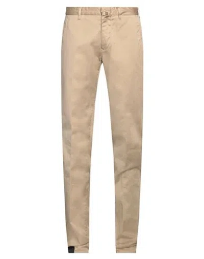 Boglioli Man Pants Beige Size 30 Cotton