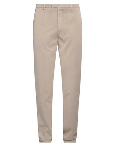 Boglioli Man Pants Beige Size 36 Cotton, Polyamide
