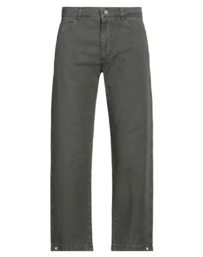 Boglioli Man Pants Charcoal Size 32 Cotton In Gray