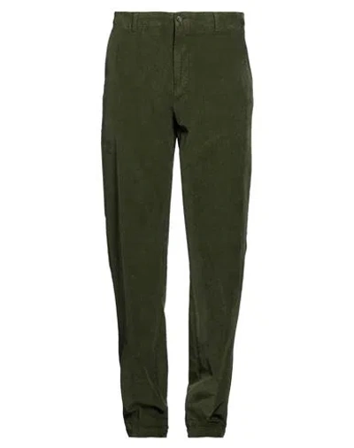 Boglioli Man Pants Dark Green Size 30 Cotton, Modal, Elastane