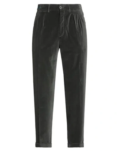 Boglioli Man Pants Dark Green Size 32 Cotton