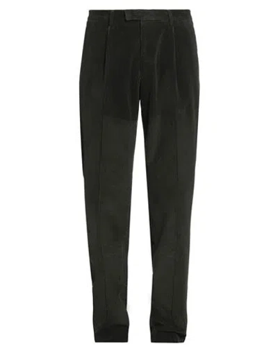 Boglioli Man Pants Dark Green Size 36 Cotton