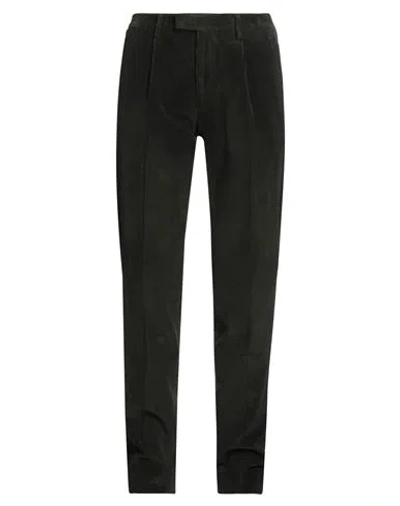 Boglioli Man Pants Dark Green Size 40 Cotton