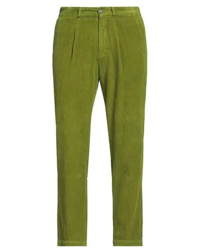Boglioli Man Pants Green Size 32 Cotton