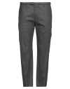 Boglioli Man Pants Grey Size 40 Virgin Wool In Gray