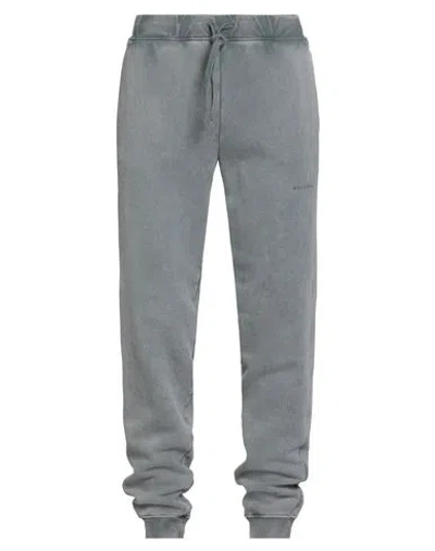 Boglioli Man Pants Gunmetal Size M Cotton In Gray