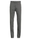 Boglioli Man Pants Lead Size 30 Cotton, Elastane In Gray