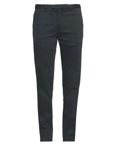 Boglioli Man Pants Lead Size 42 Cotton, Elastane In Grey