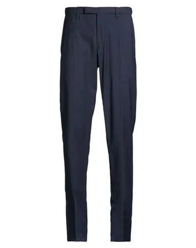 Boglioli Man Pants Midnight Blue Size 28 Virgin Wool, Lyocell, Elastane