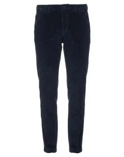 Boglioli Man Pants Midnight Blue Size 30 Cotton, Modal