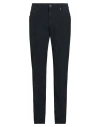 Boglioli Man Pants Midnight Blue Size 34 Cotton, Viscose, Elastane