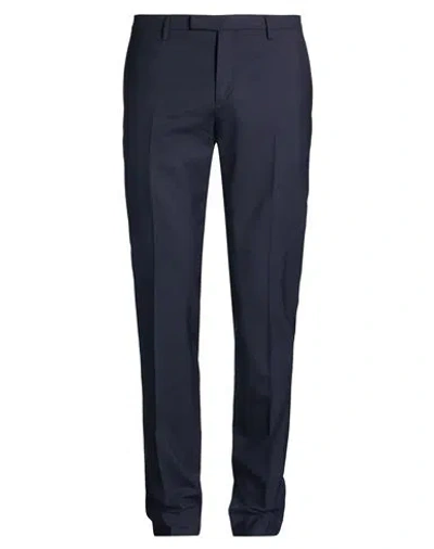 Boglioli Man Pants Midnight Blue Size 36 Virgin Wool