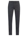Boglioli Man Pants Midnight Blue Size 38 Cotton, Elastane
