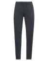 Boglioli Man Pants Midnight Blue Size 40 Cotton, Elastane