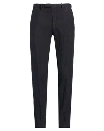 Boglioli Man Pants Midnight Blue Size 40 Linen