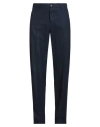 Boglioli Man Pants Midnight Blue Size 40 Virgin Wool In Blue