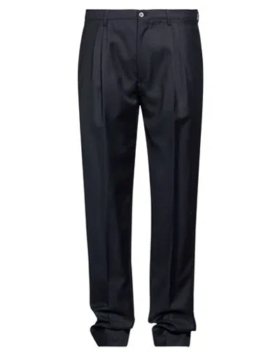 Boglioli Man Pants Midnight Blue Size 40 Virgin Wool