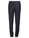 Boglioli Man Pants Midnight Blue Size 34 Virgin Wool, Elastane