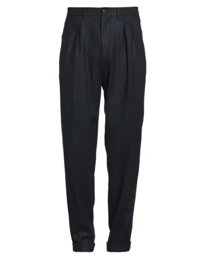 Boglioli Man Pants Midnight Blue Size 38 Virgin Wool, Polyamide, Acrylic, Cashmere