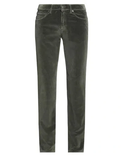 Boglioli Man Pants Military Green Size 30 Cotton