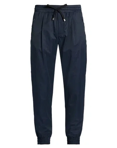 Boglioli Man Pants Navy Size 32 Cotton, Polyamide In Black