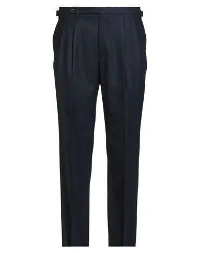 Boglioli Man Pants Navy Size 38 Virgin Wool