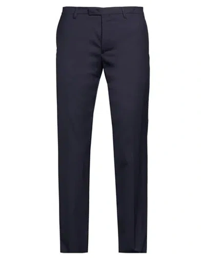 Boglioli Man Pants Navy Size 38 Virgin Wool In Blue