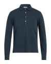 Boglioli Jersey Cotton-blend Polo Shirt In Blue