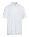 Boglioli Man Polo Shirt White Size Xxl Cotton