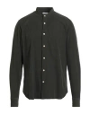 Boglioli Man Shirt Dark Purple Size 15 ¾ Cotton